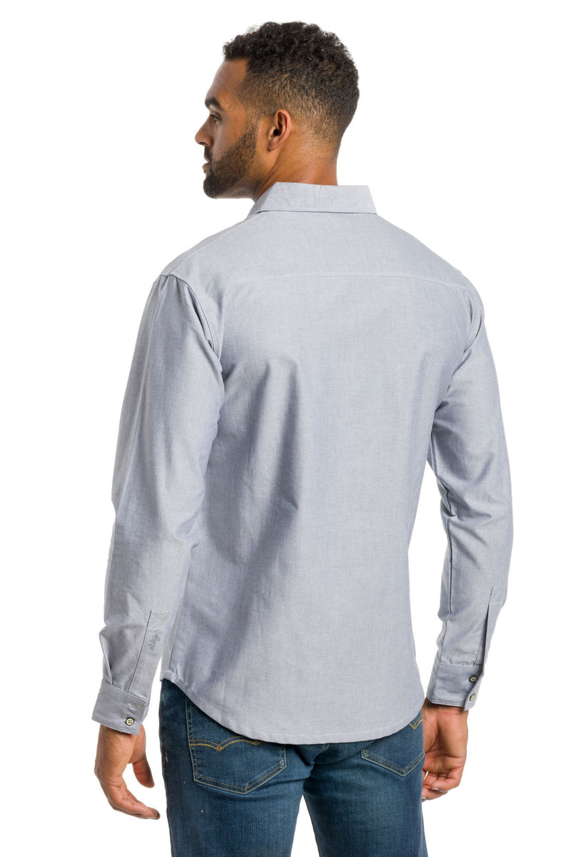 Long sleeve classic Oxford shirt - Branditright