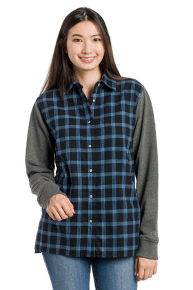 Aria | Women's Long Sleeve Flannel Tunic