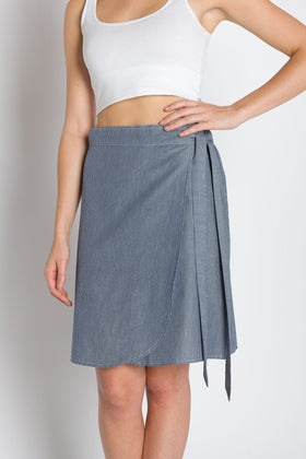 Patricia | Women's Knee Length Wrap Skirt