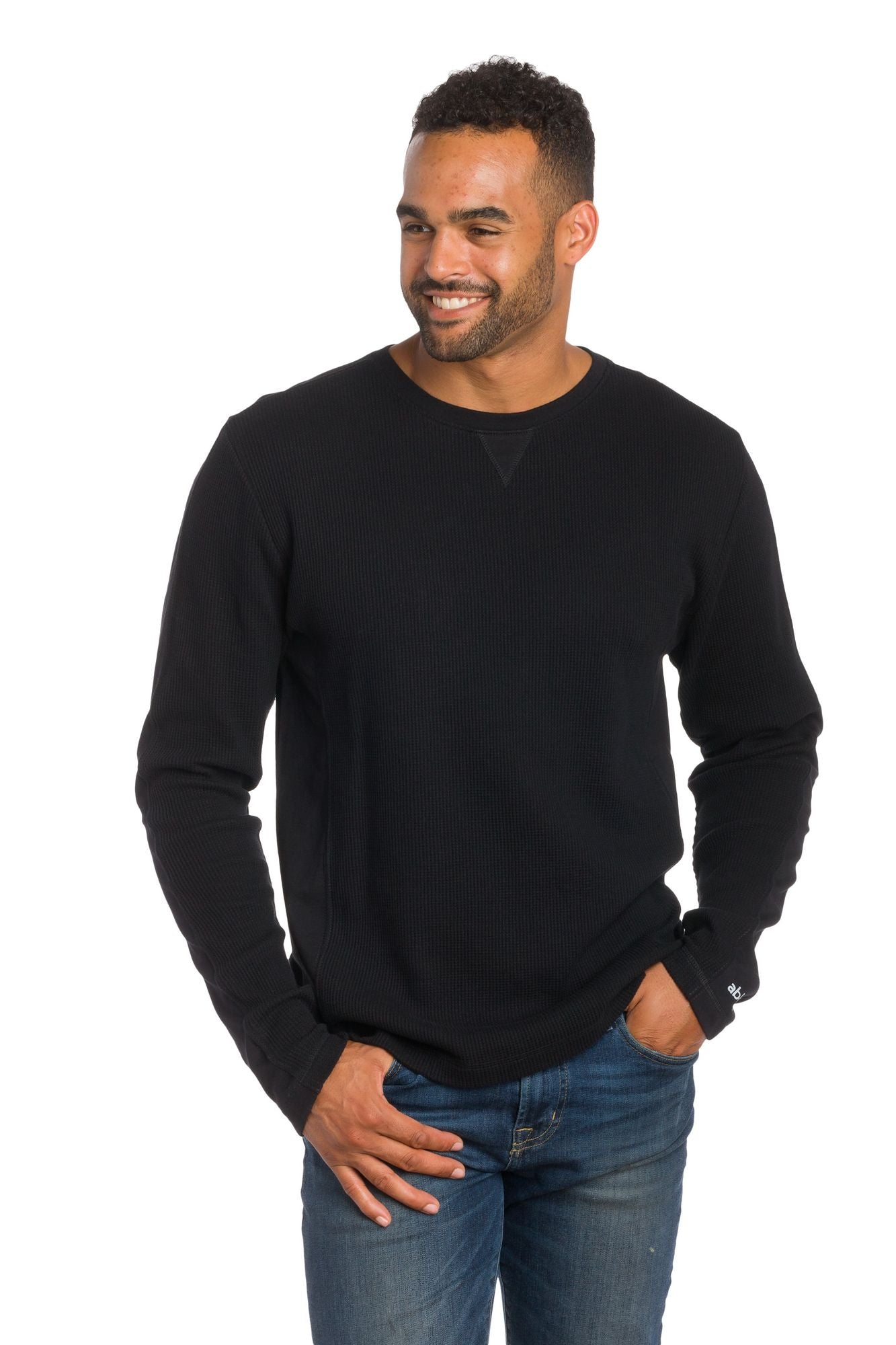 Luxor Men's Thermal Pullover Crew Neck Shirt – Ably Apparel
