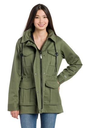 Citrine | Women's Hooded Field Jacket