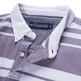Buck |  Men's Striped Pique Polo