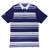 Buck |  Men's Striped Pique Polo