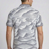 Boom Boom | Men's Printed 40s Jersey Polo