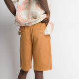 Carl | Men's Cotton Linen Blend Woven Shorts