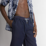 Carl | Men's Cotton Linen Blend Woven Shorts