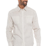 Napali | Men's Stain Resistant Long Sleeve Linen Shirt