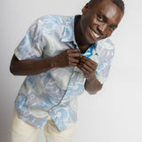 Alvin | Men's Swirl Print Woven Shirt