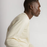 Ivan | Men's Stain Proof Relaxed Long Sleeve Cotton Linen Knit Top