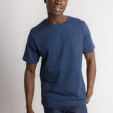 Bradley Unbranded | Men's Anti-Stain Logo-less Crew Neck Pocket Tee