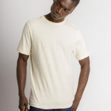 Noah | Men's Anti-Stain Linen Cotton Blend Crew Neck T-Shirt
