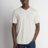 Jamison Unbranded | Men's Anti-Stain Logo-less V-neck Tee