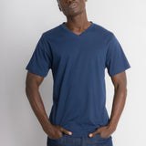 Jamison Unbranded | Men's Anti-Stain Logo-less V-neck Tee
