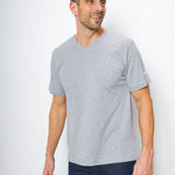 Jamison Unbranded | Men's Anti-Stain Logo-less V-neck Tee