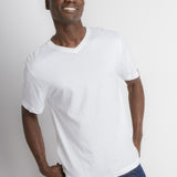 Jamison Unbranded | Men's Anti-Stain Logo-less V-neck Tee