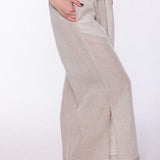 Po'Ipu | Women's Stainproof Linen Lyocell Blend Pants