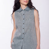 Lahaina | Women's Stainproof Linen-Lyocell Blend Shirt