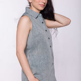 Lahaina | Women's Stainproof Linen-Lyocell Blend Shirt