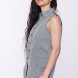 Lahaina | Women's Stainproof Linen-Lyocell Blend Shirt