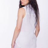 Lahaina | Women's Stainproof Linen-Lyocell Blend Shirt