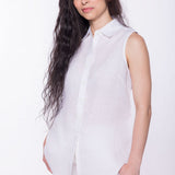 Lahaina | Women's Stainproof Linen-Lyocell Blend Shirt