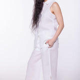 Lahaina | Women's Stainproof Linen-Lyocell Blend Shirt