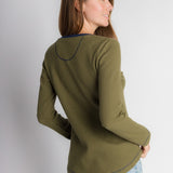 Macy | Women's Long Sleeve Thermal Henley