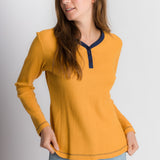 Macy | Women's Long Sleeve Thermal Henley