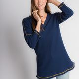Melissa | Women's Three-Quarter Sleeve Thermal Top