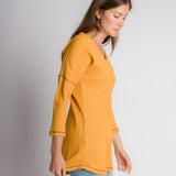 Melissa | Women's Three-Quarter Sleeve Thermal Top