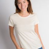 Daffodil Unbranded | Women's Anti-Stain Logo-less Pocket-less Tee