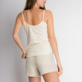 Cami | Women's Anti-Stain Cotton Linen Knit Camisole