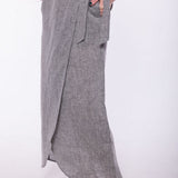 Barbados | Women's Stainproof Linen Lyocell Skirt