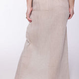 Barbados | Women's Stainproof Linen Lyocell Skirt