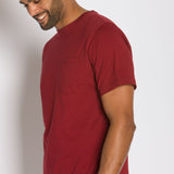 Bradley | Men's Anti-Stain Crew Neck Pocket Tee