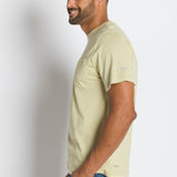 Bradley | Men's Anti-Stain Crew Neck Pocket Tee