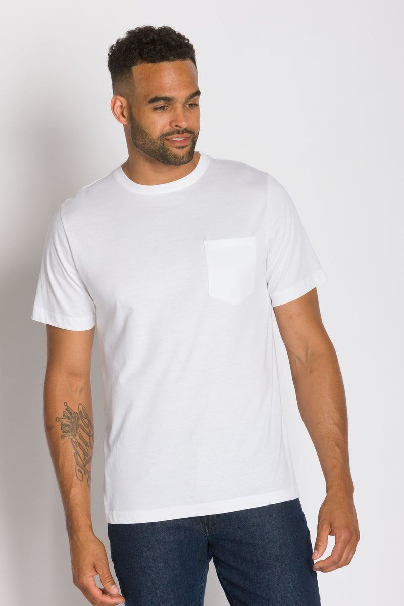 Bradley Basic Tee - White/Green