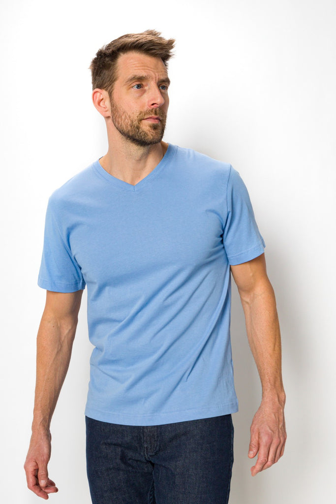 Men's Sweat Proof Long Sleeve V-Neck Undershirt - Original Fit