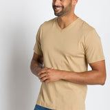 Jamison | Men's Anti-Stain V-neck Tee