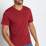 Jamison | Men's Anti-Stain V-neck Tee