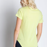 Polly | Women's Anti-Stain Dropped Neckline Tee