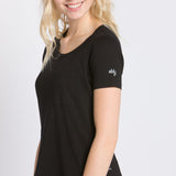 Polly | Women's Anti-Stain Dropped Neckline Tee
