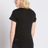 Polly | Women's Anti-Stain Dropped Neckline Tee
