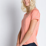 Polly | Women's Anti-Stain Dropped Neckline Tee