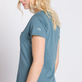 Polly | Women's Anti-Stain Dropped Neckline Tee