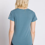 Polly | Women's Anti-Stain Dropped Neckline Tee