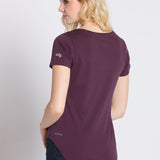 Polly | Women's Anti-Stain Dropped Neckline Tee