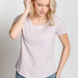 Polly | Women's Anti-Stain Dropped Neckline Tee