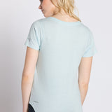 Polly | Women's Anti-Stain Dropped Neckline Tee