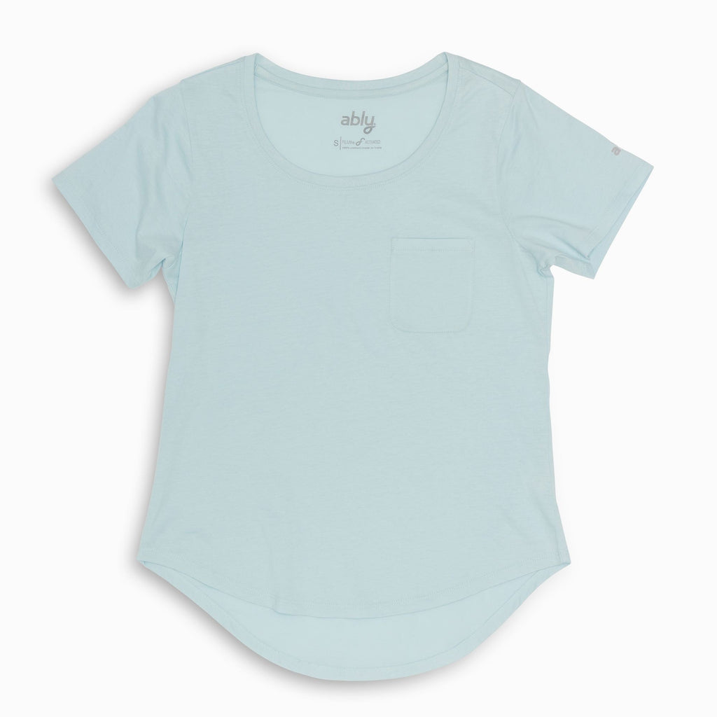 Polly | Women's Anti-Stain Dropped Neckline Tee